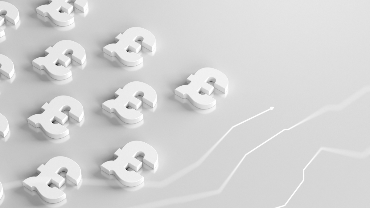 A graphic of pound signs against a white background